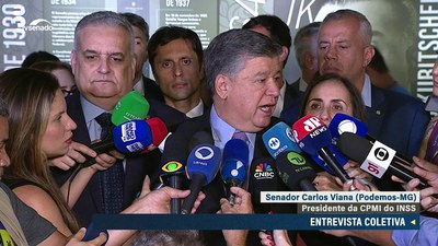 "Não há na história uma comissão que esteja dando mais resposta", diz presidente da CPMI do INSS