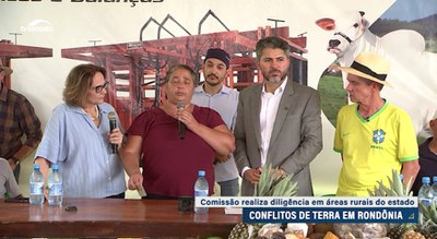 Senadores apuram violações de direitos humanos em desocupações de terras em Rondônia