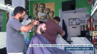 Escala 6x1 e Reforma Tributária são destaques da CCJ em 2025