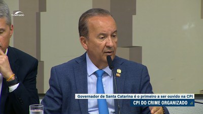 Governador e secretário de Segurança de Santa Catarina destacam ações de combate à criminalidade