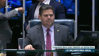 Orçamento deve ser votado pelo Congresso até quinta-feira (18)