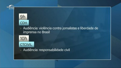 Pauta: Violência contra jornalistas e liberdade de imprensa está em debate na CDH
