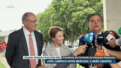 Acordo comercial: senadores conversam com Alckmin sobre proteção de produtores brasileiros