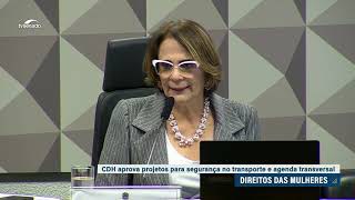 CDH aprova medidas de proteção a mulheres em viagens e institui Agenda Transversal