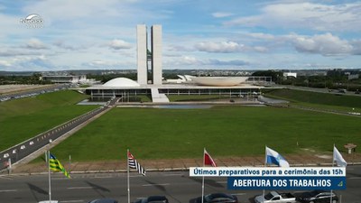 Confira os preparativos para abertura do Ano Legislativo 2026