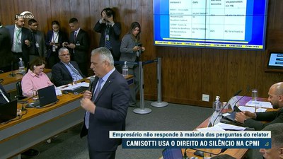 Empresário Paulo Camisotti fica em silêncio na CPMI do INSS