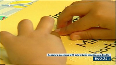 Garantia de livros didáticos em braile: Mara Gabrilli quer informações do Ministério da Educação