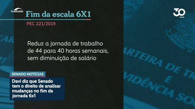 Fim da escala 6X1: presidente do Senado e líderes vão definir calendário de análise da PEC