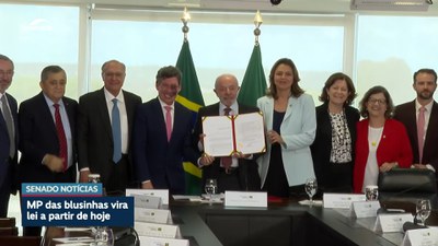 Sancionada lei que acaba com a taxa das blusinhas