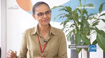 Marina Silva: "Com tantos problemas ambientais e políticos, a gente tem que ser persistente"