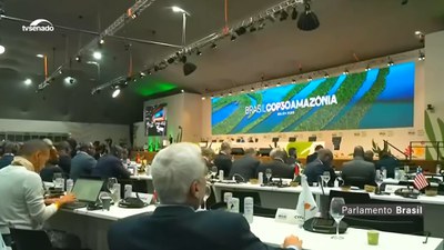 #Audiodescrição | COP 30: Parlamentos X Crise Climática