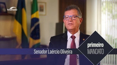 Buscar o desenvolvimento do país é desafio diário, diz Laércio Oliveira que começa mandato no Senado