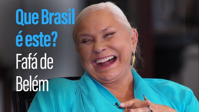 Fafá de Belém no "Que Brasil é este": política também se faz com alegria