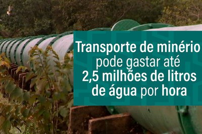 Água: produção, consumo e desperdício