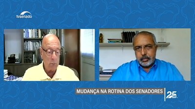 Senadores comentam o papel da TV Senado no trabalho dos parlamentares