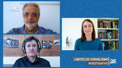 Confira um bate-papo sobre os limites do jornalismo investigativo no TV Senado 25 anos