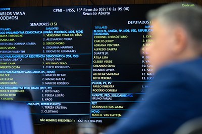 CPMI do INSS em reunião realizada no dia 2 de outubro de 2025.