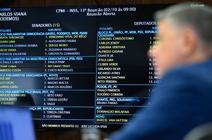 Interesse sobre CPMI do INSS aumenta. Veja onde obter informações